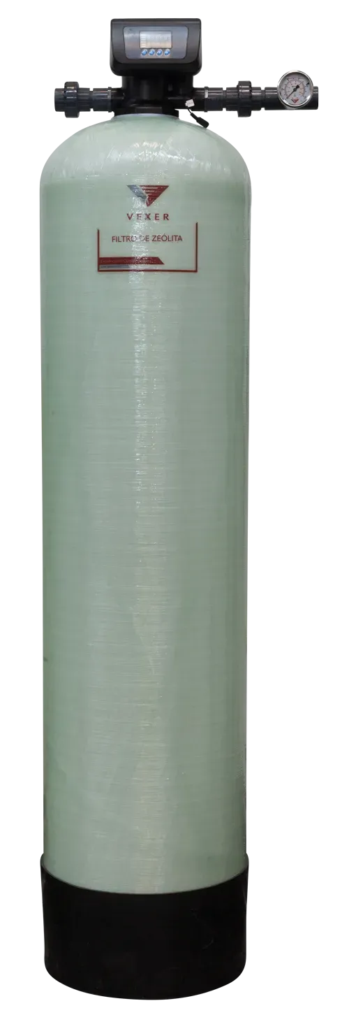 Filtro de Zeólita para Remoção de Ferro e Manganês